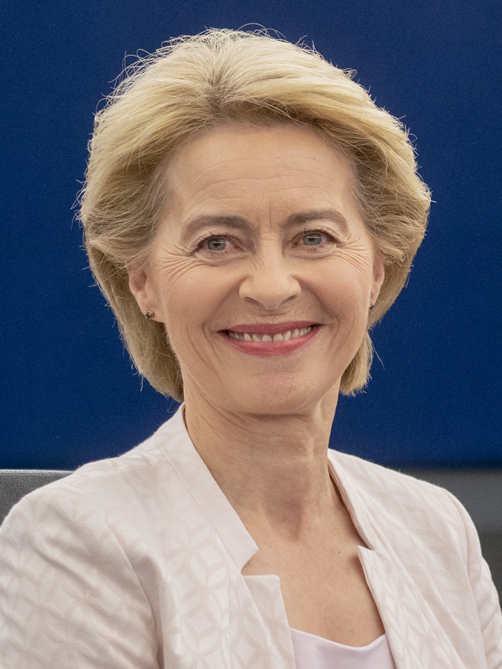 Ursula von der Leyen, German Politician and President of the European Commission since 1 December 2019